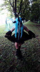 Size: 1024x1820 | Tagged: safe, artist:sushimango, queen chrysalis, human, g4, cosplay, irl, irl human, photo, solo