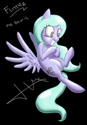 Size: 547x783 | Tagged: dead source, safe, artist:hexagonpie, flitter, pegasus, pony, g4, :c, black background, female, flying, frown, full body, mare, simple background, slasher smile, smiling, solo, spread wings, wings