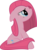 Size: 3299x4501 | Tagged: safe, artist:atmospark, artist:ecmonkey, pinkie pie, g4, female, pinkamena diane pie, simple background, sitting, solo, transparent background, vector