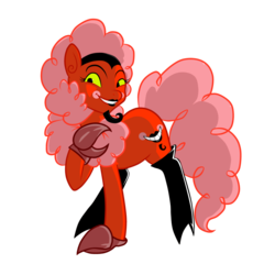 Size: 894x894 | Tagged: safe, artist:shark-sheep, earth pony, pony, him, ponified, simple background, solo, the powerpuff girls, transparent background