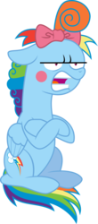 Size: 3000x6804 | Tagged: safe, artist:jeatz-axl, idw, rainbow dash, g4, .svg available, female, idw showified, rainbow dash always dresses in style, simple background, solo, transparent background, unamused, unibrow, vector