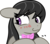 Size: 563x500 | Tagged: safe, artist:reiduran, octavia melody, earth pony, pony, g4, blushing, female, reaction image, simple background, solo, transparent background, vector