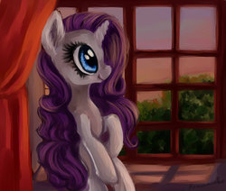 Size: 1024x870 | Tagged: safe, artist:vasilisavishnevskaya, rarity, g4, female, solo