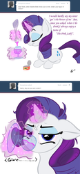 Size: 800x1720 | Tagged: safe, artist:gavalanche, rarity, g4, magic, sterno, tumblr