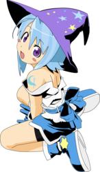 Size: 683x1170 | Tagged: safe, artist:xered, trixie, human, g4, anime, female, humanized, moe, solo