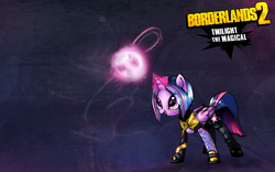Size: 1920x1200 | Tagged: safe, artist:incomplete-obsession, twilight sparkle, g4, alternate hairstyle, borderlands, borderlands 2, crossover, female, maya, psionics, solo, text, twilight sparkle (alicorn)