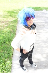 Size: 3456x5184 | Tagged: safe, artist:awesome-vivi, dj pon-3, vinyl scratch, human, g4, cosplay, irl, irl human, photo, solo