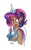 Size: 1350x2176 | Tagged: safe, artist:bluntwhiskey, twilight sparkle, human, g4, dark skin, female, humanized, solo, twilight sparkle (alicorn)