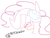 Size: 734x565 | Tagged: safe, artist:weaver, pinkie pie, g4, female, noisemaker, simple background, solo, white background