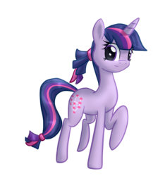 Size: 957x1021 | Tagged: safe, artist:etiluos, twilight sparkle, fanfic:a minor variation, g4, alternate hairstyle, female, solo