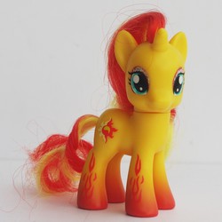 Size: 960x960 | Tagged: safe, sunset shimmer, pony, unicorn, g4, brushable, female, irl, photo, toy