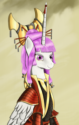 Size: 1879x3000 | Tagged: safe, artist:steptrool, princess celestia, g4, chinese, empress, female, solo