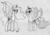 Size: 1063x751 | Tagged: safe, artist:poldekpl, nightmare moon, princess luna, g4, monochrome, pencil drawing, traditional art