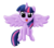 Size: 2451x2153 | Tagged: safe, artist:sharkiity, twilight sparkle, alicorn, pony, g4, cute, female, simple background, solo, transparent background, twilight sparkle (alicorn)