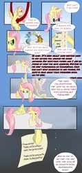 Size: 2531x5300 | Tagged: safe, artist:juanrock, fluttershy, gilda, rainbow dash, griffon, g4, comic