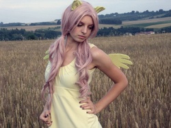 Size: 1600x1200 | Tagged: safe, artist:ringsana, fluttershy, human, g4, cosplay, irl, irl human, photo, solo