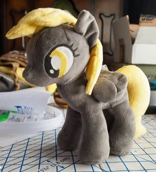 Size: 851x939 | Tagged: safe, artist:werdunfo, derpy hooves, pegasus, pony, g4, female, irl, mare, photo, plushie, solo