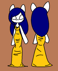 Size: 356x435 | Tagged: safe, artist:random-artist-1, oc, oc only, pony, bipedal, clothes, dress