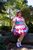 Size: 2848x4272 | Tagged: safe, artist:nwcosplay, pinkie pie, human, g4, clothes, cosplay, dress, gala dress, irl, irl human, kumoricon, photo, solo