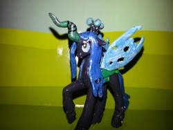 Size: 3264x2448 | Tagged: safe, artist:balthazar147, queen chrysalis, g4, customized toy