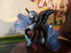 Size: 3264x2448 | Tagged: safe, artist:balthazar147, nightmare moon, g4, customized toy