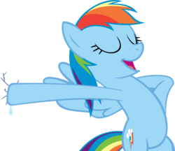 Size: 3465x3000 | Tagged: safe, artist:jaytizzle, rainbow dash, g4, the mysterious mare do well, female, simple background, solo, transparent background, vector