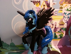 Size: 3264x2448 | Tagged: safe, artist:balthazar147, nightmare moon, g4, customized toy