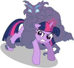 Size: 6000x5541 | Tagged: safe, artist:masem, idw, twilight sparkle, nightmare forces, g4, absurd resolution, idw showified, simple background, transparent background, vector