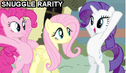 Size: 516x300 | Tagged: safe, edit, edited screencap, screencap, fluttershy, pinkie pie, rainbow dash, rarity, spike, twilight sparkle, dragon, earth pony, pegasus, pony, unicorn, dragon quest, equestria girls, g4, my little pony equestria girls, putting your hoof down, season 2, secret of my excess, animated, bipedal, carousel boutique, cheek rub, cute, eyes closed, female, fluttershy's cottage, flying, golden oaks library, group hug, hub logo, hug, hug from behind, hug sandwich, image macro, imma snuggle you, indoors, male, mare, outdoors, ship:sparity, shipping, smiling, snuggling, spikelove, standing, straight