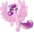 Size: 8786x8000 | Tagged: safe, artist:kp-shadowsquirrel, artist:theponymuseum, princess cadance, alicorn, pony, g4, absurd resolution, butt, featureless crotch, female, mare, plot, simple background, solo, transparent background, vector