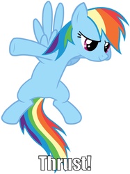 Size: 1933x2586 | Tagged: safe, rainbow dash, g4, female, image macro, solo