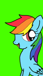 Size: 620x1095 | Tagged: safe, artist:lyrarainbow, rainbow dash, g4, female, solo