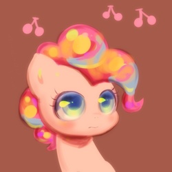 Size: 800x800 | Tagged: safe, artist:araraginatsuki, pinkie pie, g4, female, pixiv, solo