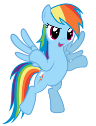Size: 5000x6550 | Tagged: safe, artist:mrlolcats17, rainbow dash, g4, absurd resolution, female, simple background, solo, transparent background, vector