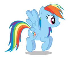 Size: 6000x5136 | Tagged: safe, artist:chubble-munch, rainbow dash, g4, absurd resolution, female, simple background, solo, transparent background, vector