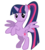 Size: 559x615 | Tagged: safe, artist:winxflorabloomroxy, twilight sparkle, alicorn, pony, g4, alternate hairstyle, female, looking at you, mare, pegasus wings, ponytail, simple background, smiling, solo, spread wings, transparent background, twilight sparkle (alicorn), vector, wings