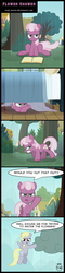 Size: 962x4042 | Tagged: safe, artist:toxic-mario, cheerilee, derpy hooves, g4, comic, filly, rain