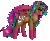 Size: 600x500 | Tagged: safe, artist:sugarcup, oc, oc only, alicorn, pony, g1, alicorn oc, gif, non-animated gif, solo