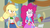 Size: 1920x1080 | Tagged: safe, screencap, applejack, pinkie pie, equestria girls, g4, apple cider, balloon, bracelet, cider, clothes, jewelry, skirt