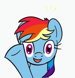 Size: 606x629 | Tagged: safe, rainbow dash, g4, ask-rd, female, solo