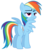 Size: 4000x4309 | Tagged: safe, artist:spikesmustache, rainbow dash, g4, absurd resolution, butt, female, plot, simple background, solo, transparent background, vector