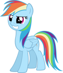 Size: 4000x4592 | Tagged: safe, artist:m99moron, rainbow dash, pegasus, pony, g4, absurd resolution, faic, female, mare, simple background, smiling, smirk, solo, transparent background, vector