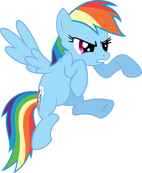 Size: 4951x6000 | Tagged: safe, artist:vladimirmacholzraum, rainbow dash, bridle gossip, g4, absurd resolution, female, simple background, solo, transparent background, vector