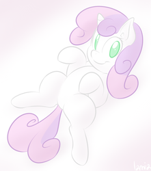 Size: 652x739 | Tagged: safe, artist:lamia, sweetie belle, g4, female, solo