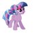 Size: 600x585 | Tagged: safe, artist:schnuffitrunks, twilight sparkle, pony, unicorn, g4, crystal twilight, crystallized, female, simple background, solo, transparent background, unicorn twilight, vector