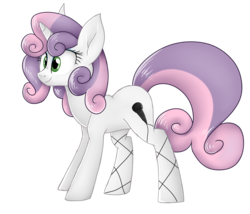Size: 2100x1800 | Tagged: safe, artist:shyshyoctavia, sweetie belle, pony, unicorn, g4, adult, female, horn, mare, older, older sweetie belle, simple background, solo, transparent background
