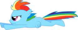 Size: 7232x2773 | Tagged: safe, artist:silentmatten, rainbow dash, pegasus, pony, g4, absurd resolution, female, filly, filly rainbow dash, flying, simple background, solo, transparent background, vector