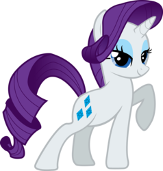 Size: 2503x2632 | Tagged: safe, artist:silentmatten, rarity, pony, unicorn, g4, female, horn, mare, simple background, solo, transparent background, vector