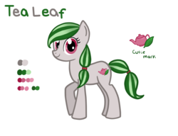 Size: 936x720 | Tagged: safe, artist:thecheeseburger, oc, oc only, oc:tea leaf, g4, solo, tea