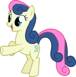 Size: 4026x4058 | Tagged: safe, artist:silentmatten, bon bon, sweetie drops, earth pony, pony, g4, absurd resolution, bipedal, female, mare, simple background, solo, transparent background, vector